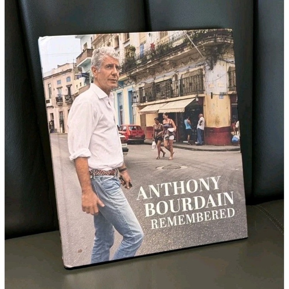 Coffee Table Anthony Bourdain Remembered Hardcover Tribute Book First Edition